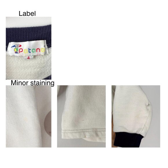 y2K vintage baseball varsity retro graphic boys cotton cropped tee shirt top - Picture 9 of 9